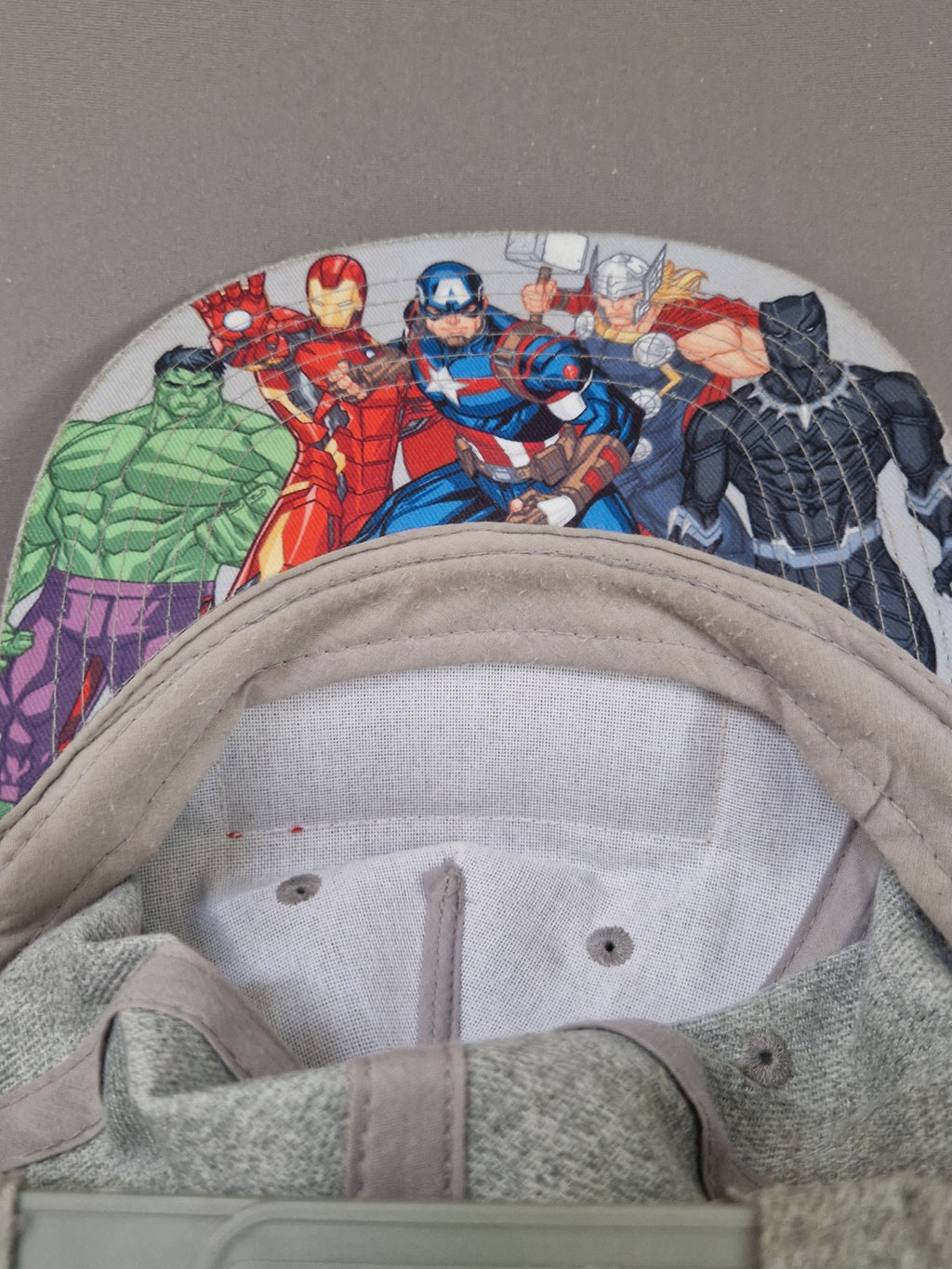 A Genuine Adults Marvel Hat.