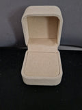 A Empty velvet Ring Box.