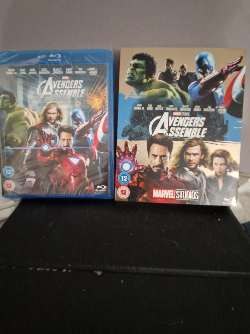 Avengers Double Pack Blue Ray Version. Brandnew Unopened. One with Sleeve