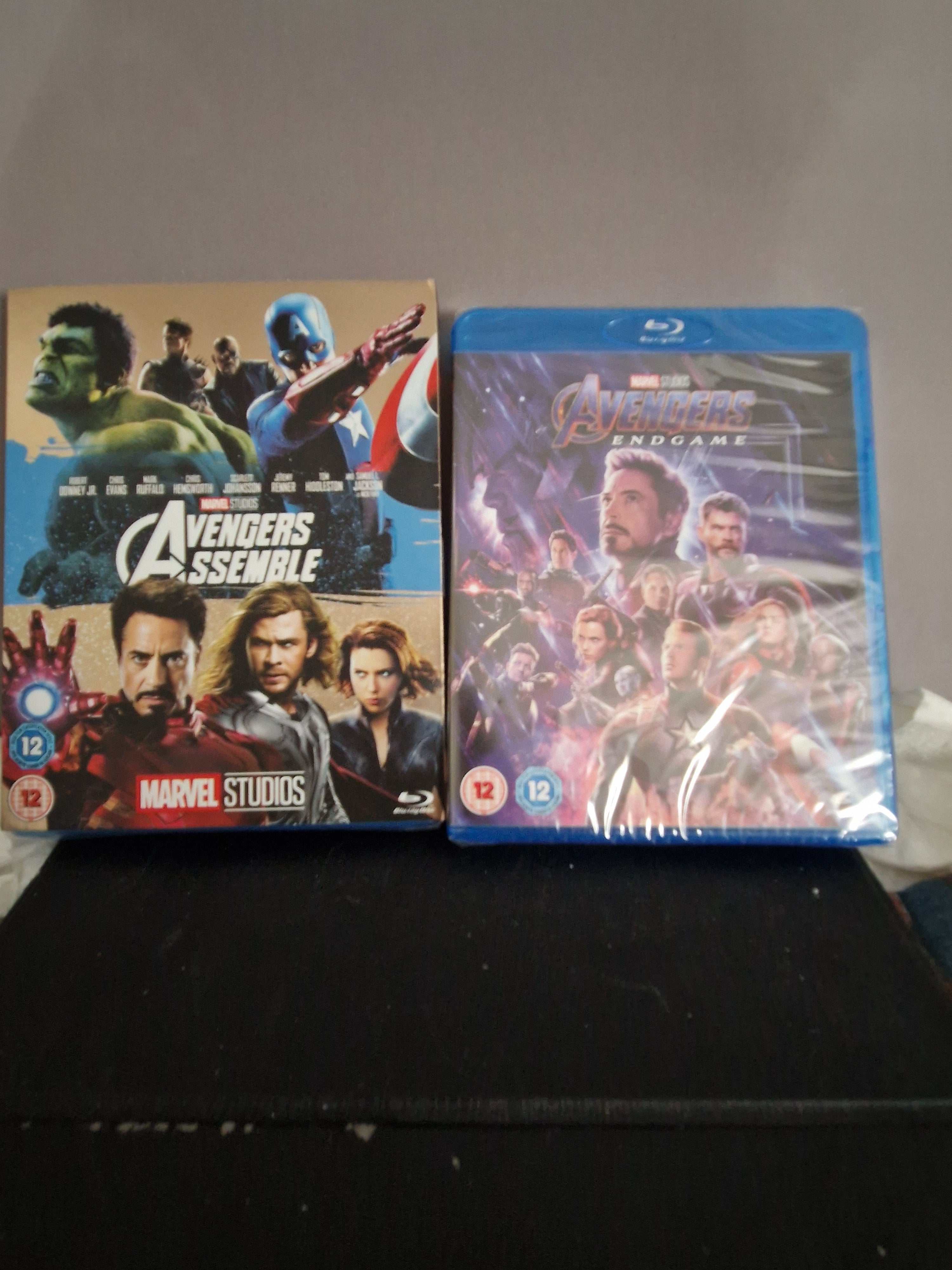 Avengers Double Pack Blue Ray Version. Brandnew Unopened. One with Sleeve