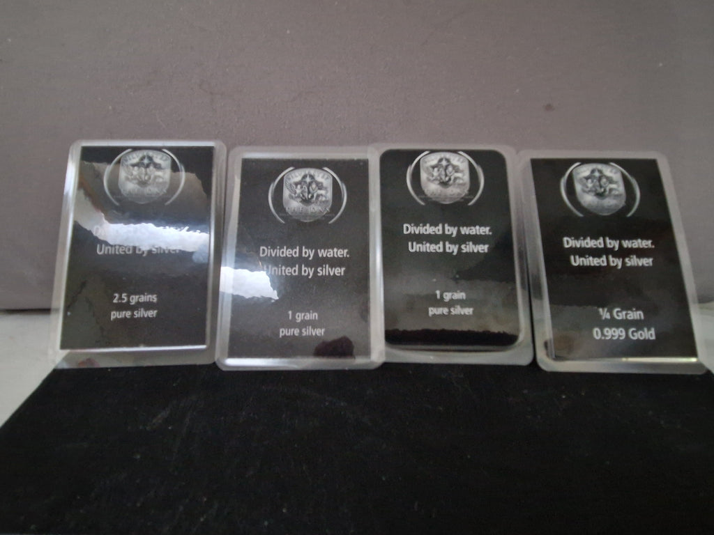 A Selection of playing Cards. With a twist. Their be silver grains, and 24ct 1/4 Grain Gold.