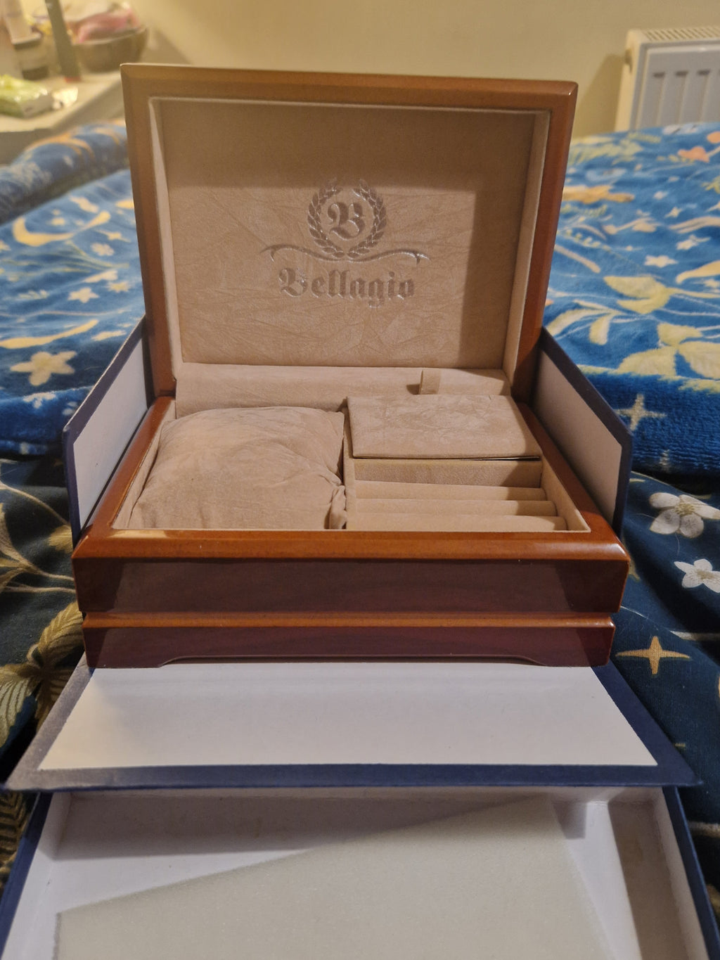 Bellagio Wooden Jewellery Box.